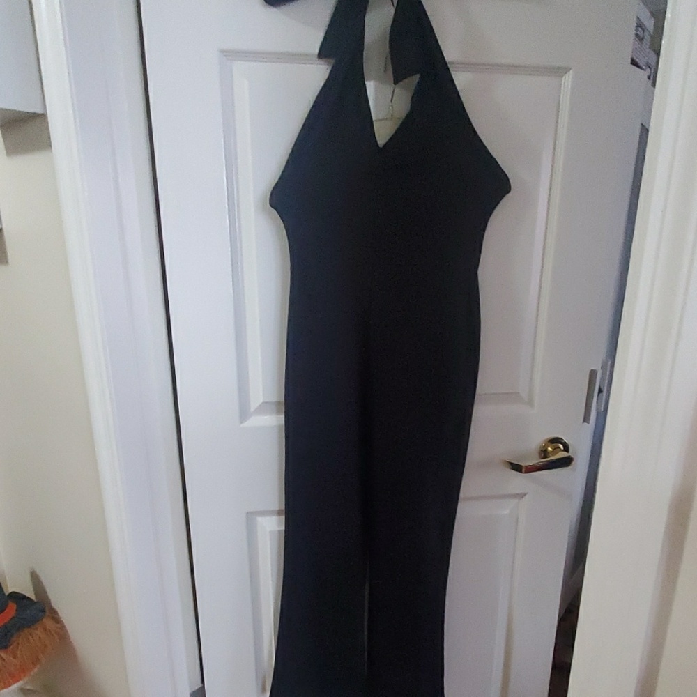 Black jersey type material